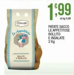 Sidis Patate sacco le appetitose bollito e insalate offerta