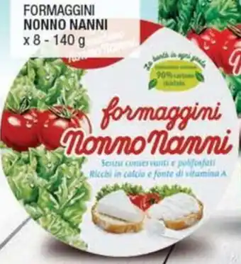 Sidis Formaggini NONNO NANNI offerta
