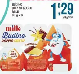 Sidis Budino doppio gusto MILK offerta