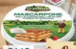 Sidis Mascarpone parmareggio GRAN TERRE offerta