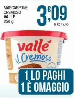 Sidis Mascarpone cremoso VALLÈ offerta