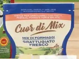 Sidis Formaggi grattugiati cuor di mix parmareggio GRAN TERRE offerta