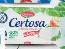 Sidis Certosa light GALBANI offerta