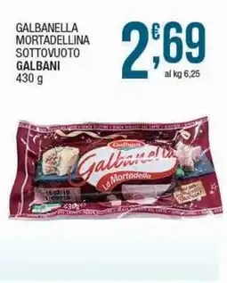 Sidis Galbanella mortadellina sottovuoto GALBANI offerta