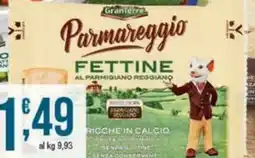 Sidis Fettine al parmigiano reggiano parmareggio GRAN TERRE offerta