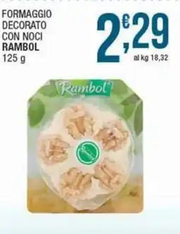 Sidis Formaggio decorato con noci RAMBOL offerta