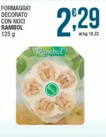 Sidis Formaggio decorato con noci RAMBOL offerta