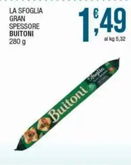 Sidis La sfoglia gran spessore BUITONI offerta