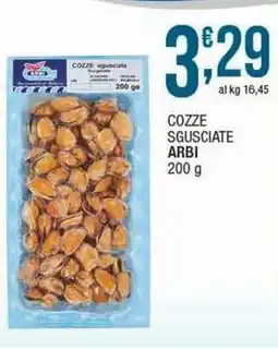 Sidis Cozze sgusciate ARBI offerta