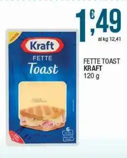 Sidis Fette toast KRAFT offerta