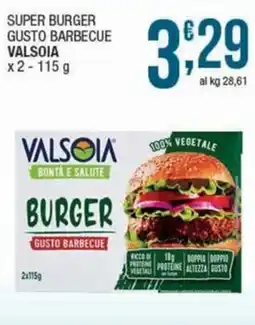 Sidis Super burger gusto barbecue VALSOIA offerta