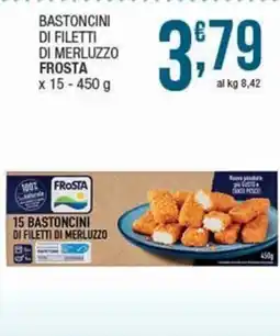 Sidis Bastoncini di filetti di merluzzo FROSTA offerta