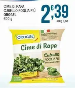 Sidis Cime di rapa cubello foglia più OROGEL offerta