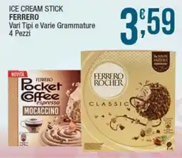 Sidis Ice cream stick FERRERO offerta