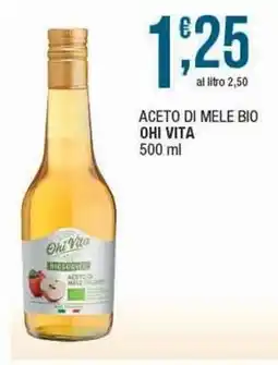 Sidis Aceto di mele bio OHI VITA offerta