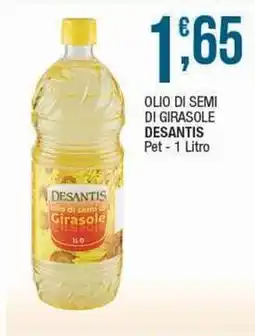 Sidis Olio di semi di girasole DESANTIS offerta