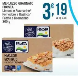 Sidis Merluzzo gratinato FROSTA offerta