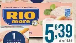 Sidis Tonno all'olio di oliva RIO MARE offerta
