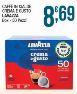 Sidis Caffè in cialde crema e gustoLAVAZZA offerta