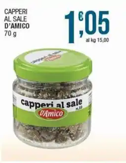 Sidis Capperi al sale D'AMICO offerta