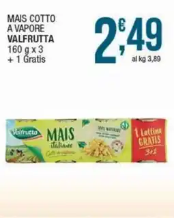Sidis Mais cotto a vapore VALFRUTTA offerta