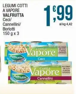Sidis Legumi cotti a vapore VALFRUTTA offerta