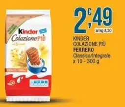 Sidis Kinder colazione più FERRERO offerta