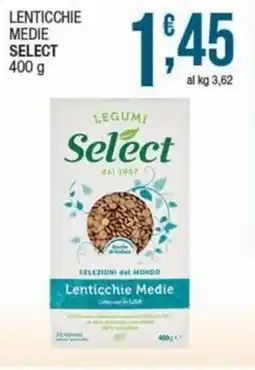 Sidis Lenticchie medie SELECT offerta