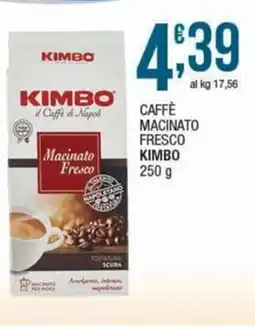 Sidis Caffè macinato fresco KIMBO offerta