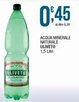 Sidis Acqua minerale naturale ULIVETO ` offerta