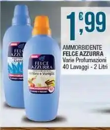 Sidis Ammorbidente FELCE AZZURRA offerta
