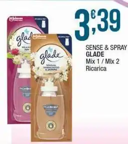 Sidis Sense & spray GLADE offerta