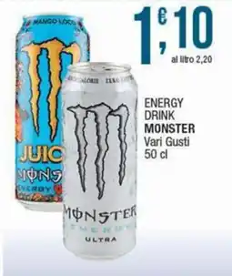Sidis Energy drink MONSTER offerta