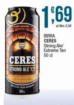 Sidis Birra CERES offerta