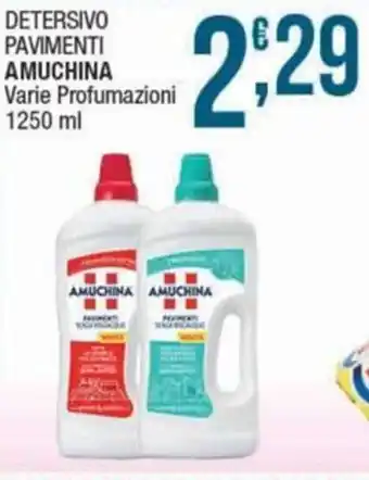 Sidis Detersivo pavimenti AMUCHINA offerta