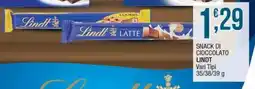 Sidis Snack di cioccolato LINDT offerta