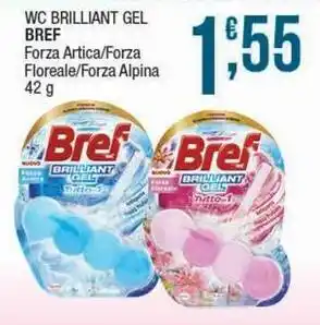 Sidis Wc brilliant gel BREF offerta
