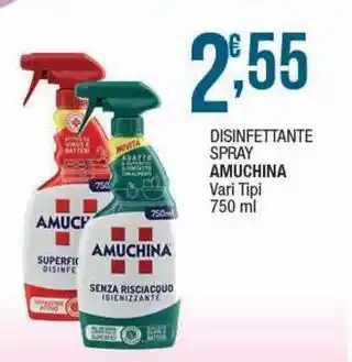 Sidis Disinfettante spray AMUCHINA offerta