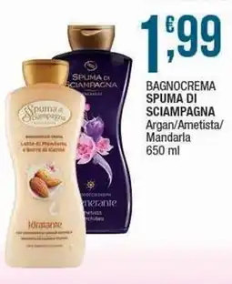 Sidis Bagnocrema SPUMA DI SCIAMPAGNA offerta