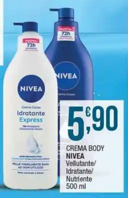 Sidis Crema body NIVEA offerta