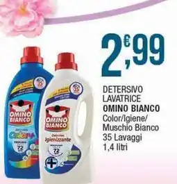 Sidis Detersivo lavatrice OMINO BIANCO offerta