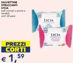 Esselunga Salviettine struccanti LYCIA offerta