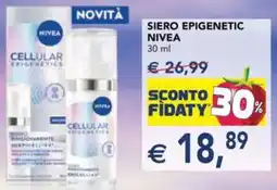 Esselunga Siero epigenetic NIVEA offerta