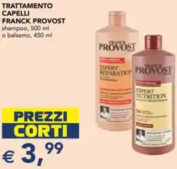 Esselunga Trattamento capelli FRANCK PROVOST offerta