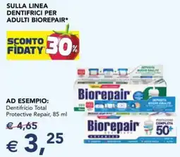 Esselunga Sulla linea dentifrici per adulti BIOREPAIR offerta