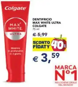 Esselunga Dentifricio max white ultra COLGATE offerta