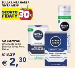 Esselunga Sulla linea barba NIVEA MEN offerta