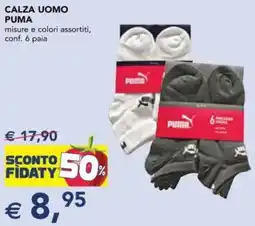 Esselunga Calza uomo PUMA offerta