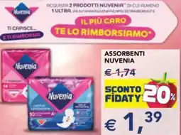 Esselunga Assorbenti NUVENIA offerta