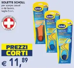 Esselunga Solette SCHOLL offerta